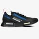pánske tenisky (obuv) ADIDAS NMD_R1 SPECTOO  fz3201 farba čierna