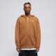 pánska mikina NIKE MIKINA S KAPUCŇOU M NK CLUB BB FZ HOODIE fn3861-270 farba hnedá