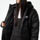 dámska zimná bunda NIKE SWOOSH PARKA JACKET dx1798-010 farba čierna