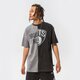 pánske tričko NEW ERA TRIČKO WASHED PACK GRAPHIC NETS BROOKLYN NETS STGBLK 13083858 farba sivá