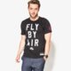 pánske tričko NIKE TRIČKO AIR FLY BY TEE 822648010 farba čierna