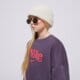 detská mikina NIKE MIKINA NSW TREND FLC CROP CREW G hm0531-573 farba tmavomodrá