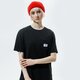 dámske tričko VANS TRIČKO WM WOVEN PATCH POCKET BLACK vn0a5i8fblk1 farba čierna