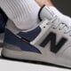 pánske tenisky (obuv) New Balance574 u5749x3 farba sivá