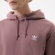 pánska mikina ADIDAS MIKINA S KAPUCŇOU ESSENTIAL HOODY hk0100 farba hnedá