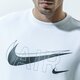 pánska mikina NIKE MIKINA M NSW CREW PRNT PACK BB dd9699-100 farba biela