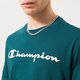 pánske tričko CHAMPION TRIČKO CREWNECK TRIČKO 218284gs549 farba zelená