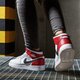 detské tenisky (obuv) AIR JORDAN 1 MID (GS) 554725-116 farba biela