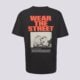 pánske tričko PROSTO TRIČKO WEAR THE STREET BLACK kl261mtee1182 farba čierna