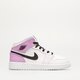 detské tenisky (obuv) AIR JORDAN 1 MID (GS) dq8423-501 farba fialová