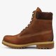 pánske zimné topánky (obuv) TIMBERLAND PREMIUM 6 INCH BOOT  a17lp farba hnedá