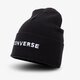 detská čiapka CONVERSE ČIAPKA ZIMNÁ NOVA BEANIE 10017419-a01 farba čierna