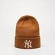 pánska čiapka NEW ERA ČIAPKA LE BEANIE NYY BRW NEW YORK YANKEES 60364360 farba hnedá