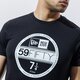 pánske tričko NEW ERA TRIČKO VISOR STICKER BLK TEE PROGRAM 12506366 farba čierna