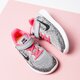 detské tenisky (obuv) NIKE FREE RN 2 (PSV) 904260001 farba sivá