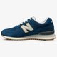 pánske tenisky (obuv) NEW BALANCE ML574OUB ml574oub farba modrá