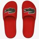 pánske šľapky LACOSTE CROCO SLIDE 120 2 US 739cma0062abw farba červená