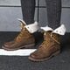 detská vychádzková obuv TIMBERLAND SHEARLING 6 INCH BOOT a1bxz farba hnedá