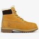 detská vychádzková obuv TIMBERLAND 6 IN PRMWPSHEARLING LINED LINED tb1a1bei2311 farba žltá