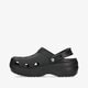 dámske šľapky CROCS CLASSIC PLATFORM CLOG W 206750001 farba čierna