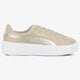 dámske tenisky (obuv) PUMA BASKET PLATFORM MET SAF 36459401 farba béžová
