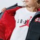 detské tričko JORDAN MIKINA S KAPUCŇOU JUMPMAN CLASSIC PUFFER JKT 957917-023 farba čierna