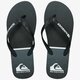 pánske šľapky QUIKSILVER JAVA aqyl100653xkks farba čierna