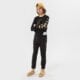 detská mikina JORDAN MIKINA JUMPMAN CREWNECK BOY 95b021023 farba čierna
