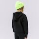 detská mikina NIKE MIKINA S KAPUCŇOU SPORTSWEAR CLUB GIRL dc7210-010 farba čierna