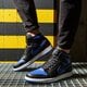 pánske tenisky (obuv) AIR JORDAN 1 MID 554724-068 farba čierna