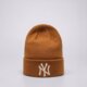 pánska čiapka NEW ERA ČIAPKA ZIMNÁ LE BEANIE NYY BRW NEW YORK YANKEES 60364360 farba hnedá