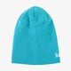 detská čiapka NEW ERA ČIAPKA ZIMNÁ NE ORIGINAL BASIC LONG KNIT BASIC LONG  80043354 farba modrá