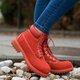dámska vychádzková obuv CONFRONT CLASSIC BOOT cfwwb216004 farba červená