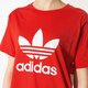 dámske tričko ADIDAS TRIČKO SS BF TREFOIL bj8285 farba červená
