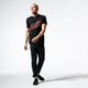 pánske tričko CONFRONT TRIČKO FOOT PRINT BLK TEE cf39tsm60002 farba čierna