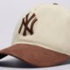 pánska šiltovka NEW ERA ČIAPKA SUEDE VISOR 950 NYY NEW YORK YANKEES 60771819 farba béžová