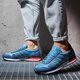 pánske tenisky (obuv) ADIDAS USA 84 fx6363 farba modrá