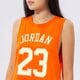 dámske tričko JORDAN TRIČKO W J HERITAGE TRIČKO CORE do5023-817 farba oranžová