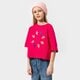 detské tričko ADIDAS TRIČKO CROPPED TEE GIRL he4776 farba ružová