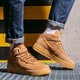 pánske tenisky (obuv) NIKE AIR FORCE 1 MID '07 WB dj9158-200 farba hnedá