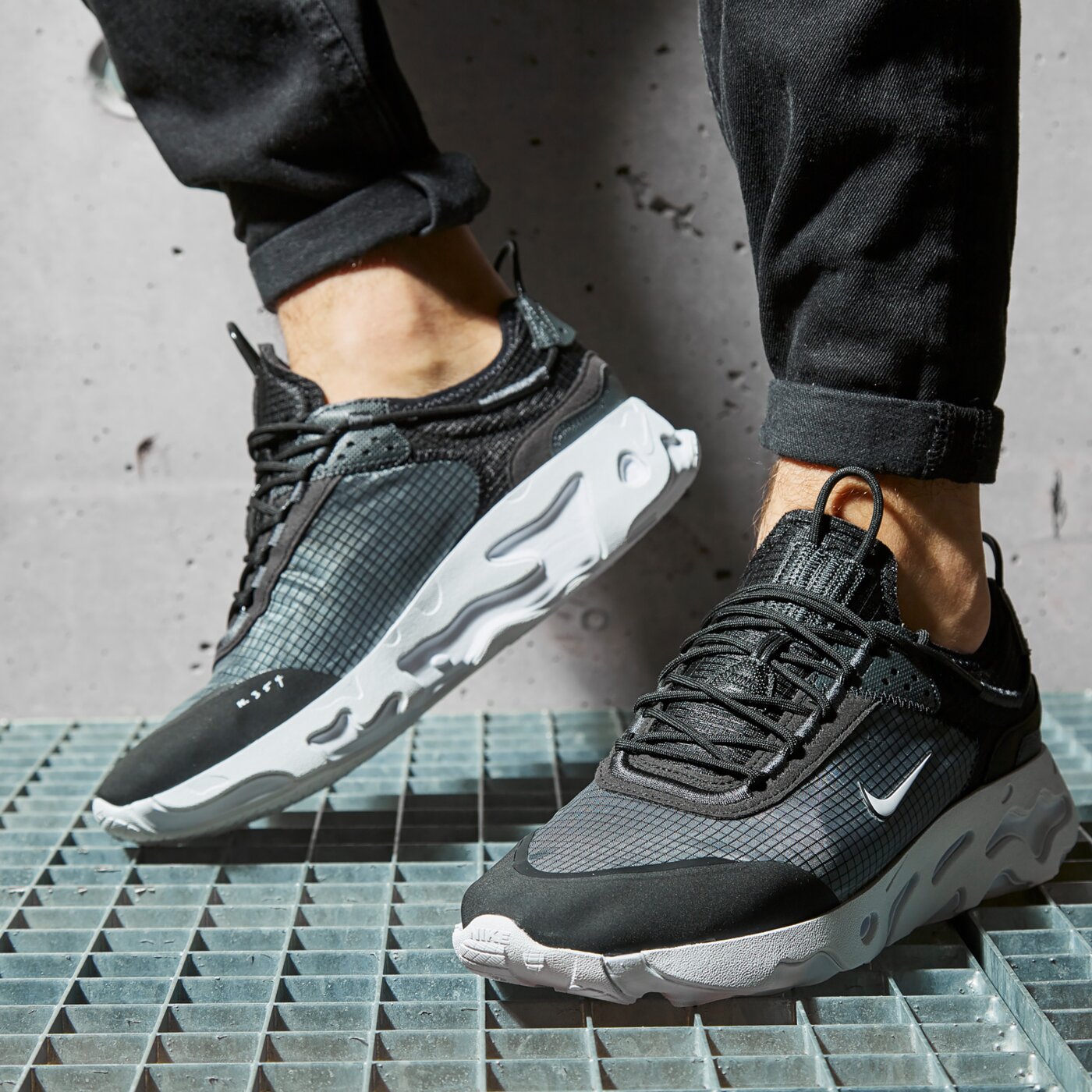 sizeer nike react vision