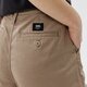 dámske nohavice VANS NOHAVICE  AUTHENTIC WMN CHINO vn0a5johh3g1 farba béžová