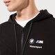 Prechodná bunda pánska (jarná/jesenná) PUMA BUNDA PRZEJŚCIOWA BMW MMS HDD SWEAT JACKET 535864-01 farba čierna