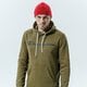 pánska mikina CHAMPION MIKINA S KAPUCŇOU HOODED SWEATSHIRT 214743ms549 farba khaki