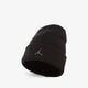 detská čiapka JORDAN ČIAPKA ZIMNÁ JORDAN BEANIE UTILITY METAL dm8272-010 farba čierna