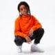 detská mikina JORDAN MIKINA S KAPUCŇOU JDG JUMPMAN CREW GIRL 45a858-n1y farba oranžová