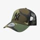 pánska šiltovka NEW ERA ČIAPKA CAMO TEAM TRUCKER NEW YORK YANKEES WOODLAND C 80536758 farba viacfarebná