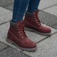 dámska vychádzková obuv TIMBERLAND PREMIUM 6 INCH BOOT - W  a18nj farba bordová