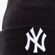 pánska čiapka NEW ERA ČIAPKA ZIMNÁ MLB CUFF KNIT NYY BLK NEW YORK YANKEES 12122728 farba čierna