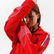 dámska mikina ADIDAS MIKINA TRACKTOP PB gn6982 farba červená